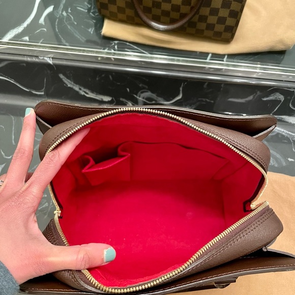 Authentic Vintage Louis Vuitton Damier Ebene Triana Bag - Picture 5 of 13